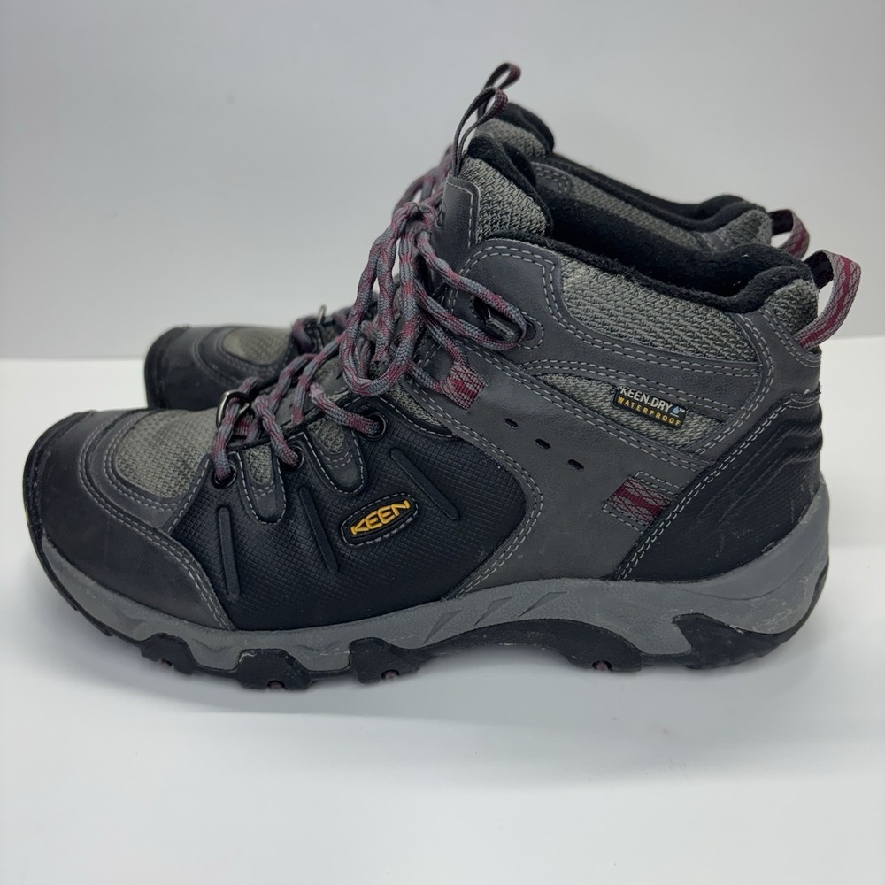 Keen Women's Koven Mid Polar WP Shoes insulated winter boots hiking sz 8.5 Trail - Picture 8 of 14